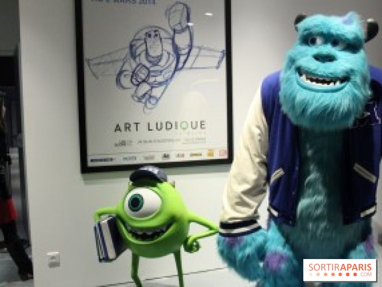 exposition Pixar Musée Art Ludique