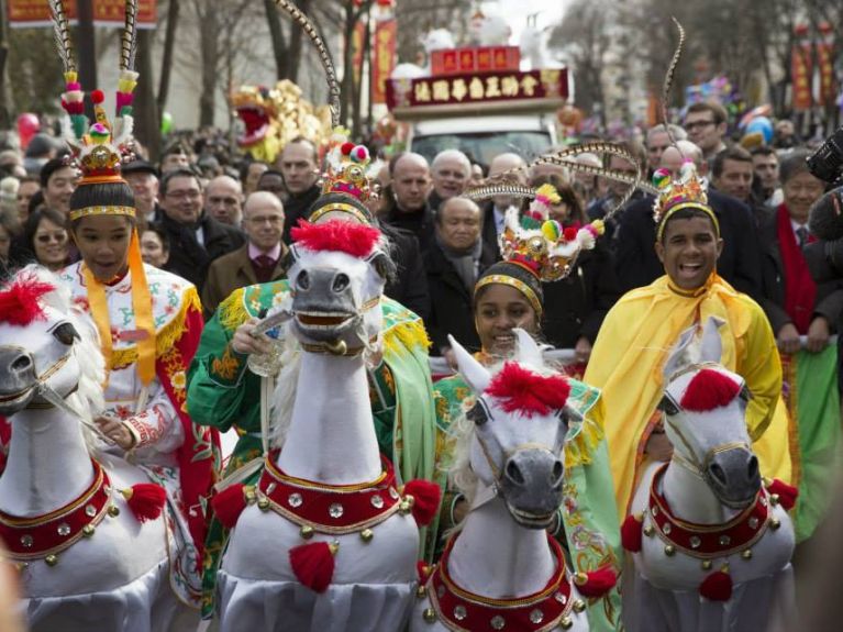 Défilé du Nouvel an Chinois 2015 dans le 13e arrondissement de Paris