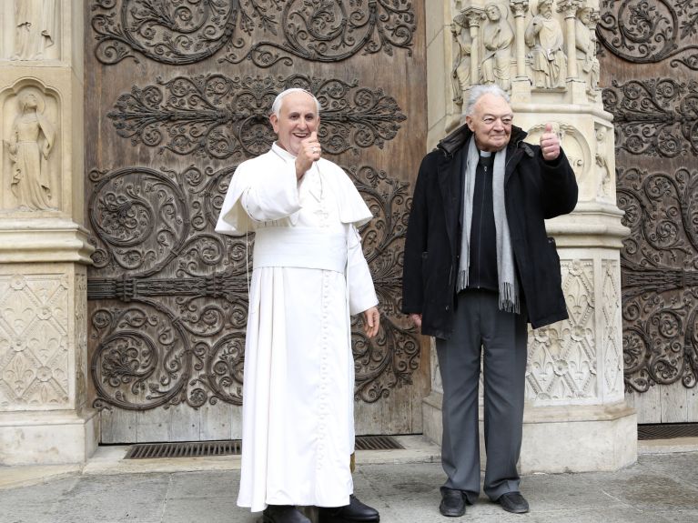 Pape François chez Grévin