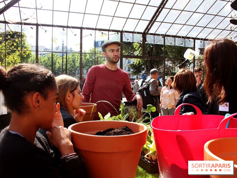 Le potager d'Aucy 2015 à la Serre de la Rotonde