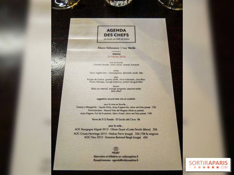 L'agenda des chefs - Alexis Delassaux