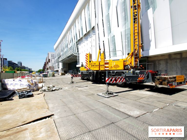 La U Arena en travaux