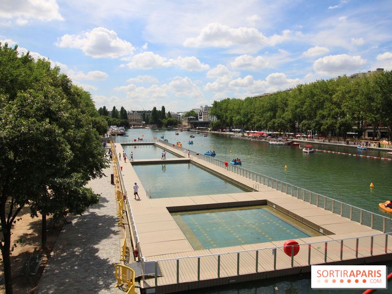 La baignade Bassin de la Villette