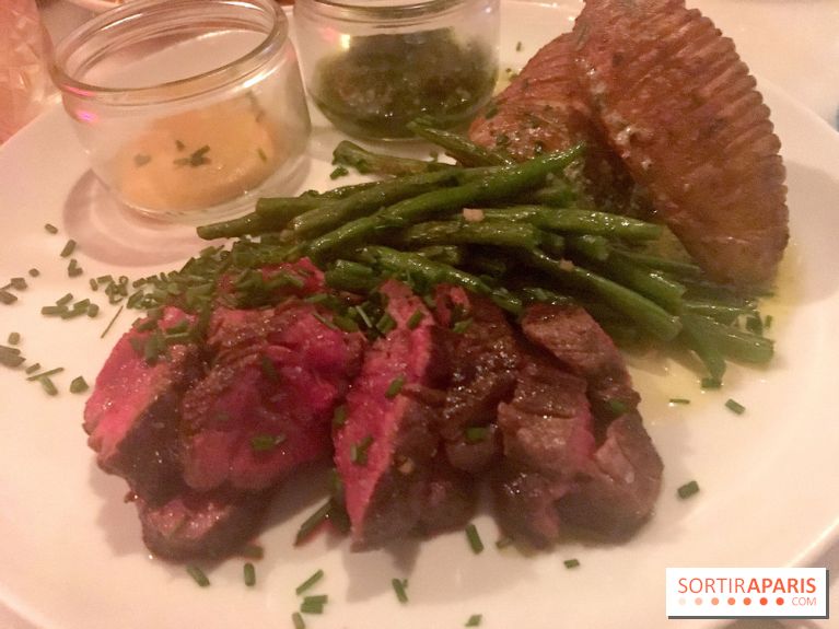 La carte de Victoria Mac Garvey au Maria Magdalena - bœuf slicé