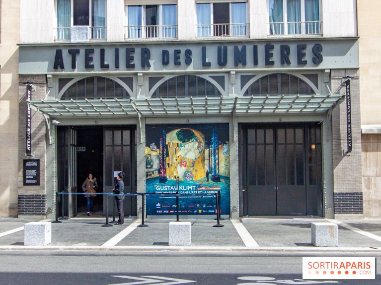 L’Atelier des Lumières avec Klimt et les artistes Viennois