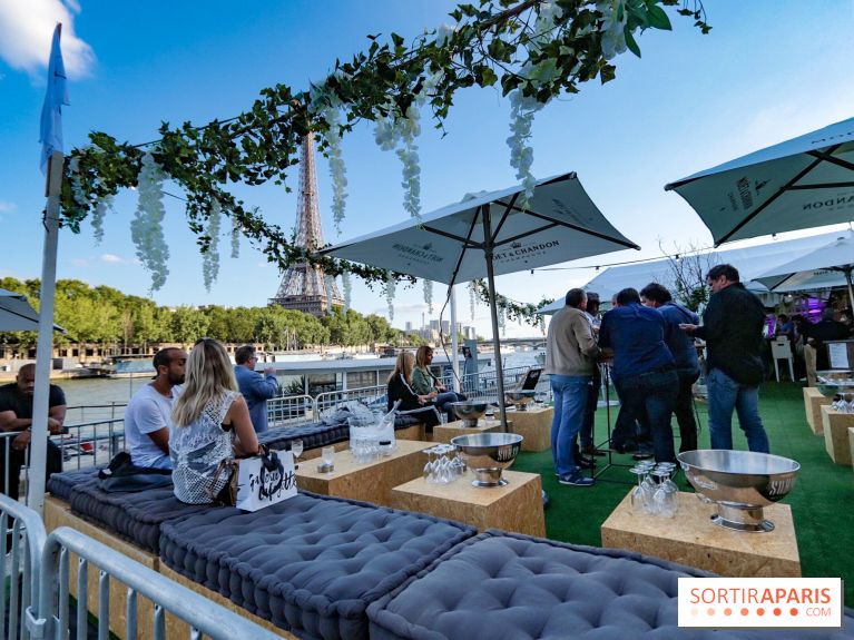 La Guinguette Sohso face à la Tour Eiffel