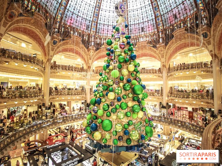 Sapin de Noël des Galeries Lafayettes 2018