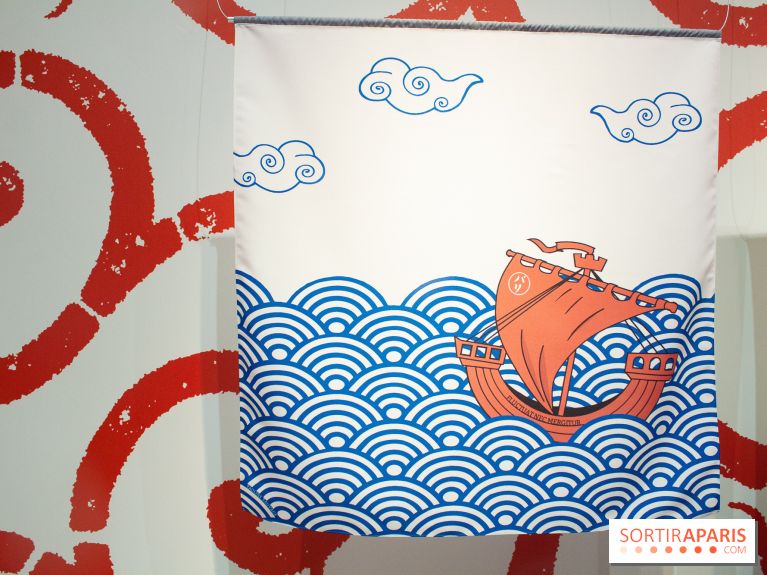 Exposition Furoshiki à l'hôtel de ville