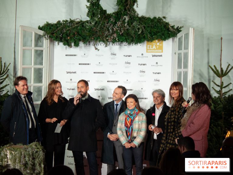 Illuminations de Noël 2018 rue du Faubourg Saint Honoré