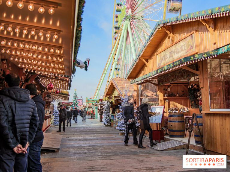 Le Marché de Noël des Tuileries à Paris, Bar à vin