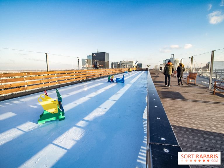 La Patinoire de Noël de la Grande Arche