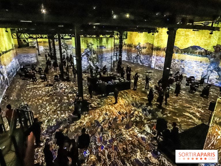 Exposition Van Gogh à l'Atelier des Lumières, les photos
