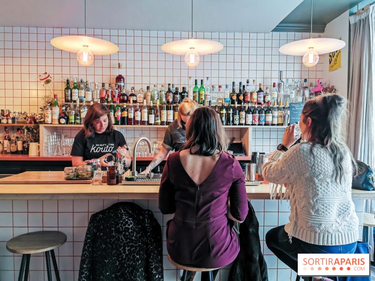 Kouto, un bar à cocktails tout en fraicheur à Paris