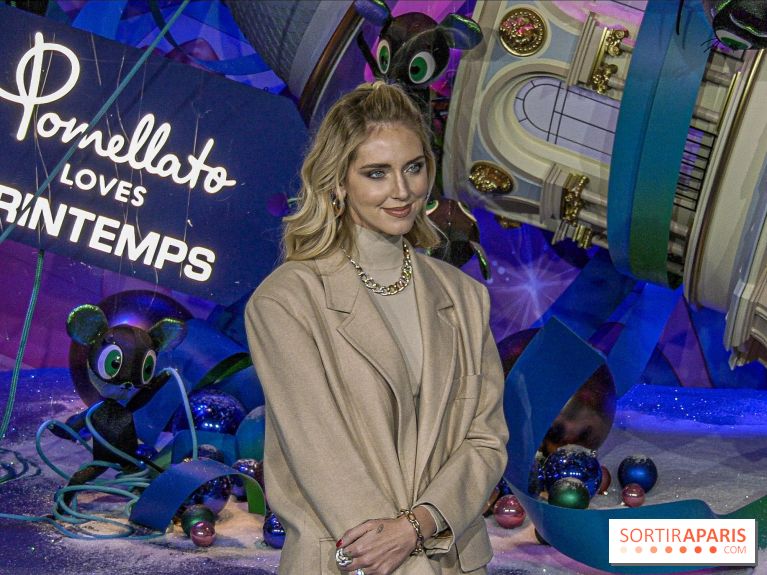 Inauguration des Vitrines de Noël du Printemps 2019 avec Chiara Ferragni