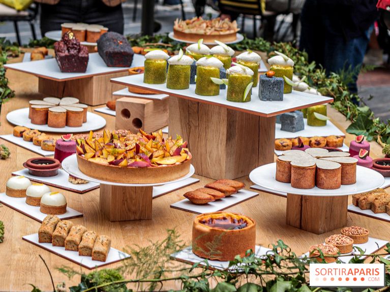 Garden party au T'Time Jardin Privé, les pâtisseries de Quentin Lechat