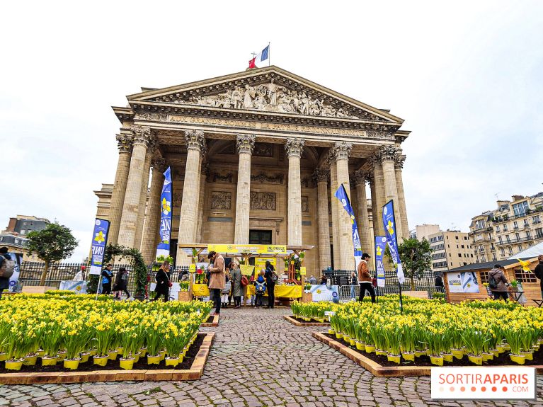 Une Jonquille pour Curie au Panthéon