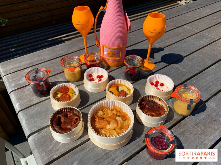 Panier pique-nique Jean Imbert x Veuve Clicquot