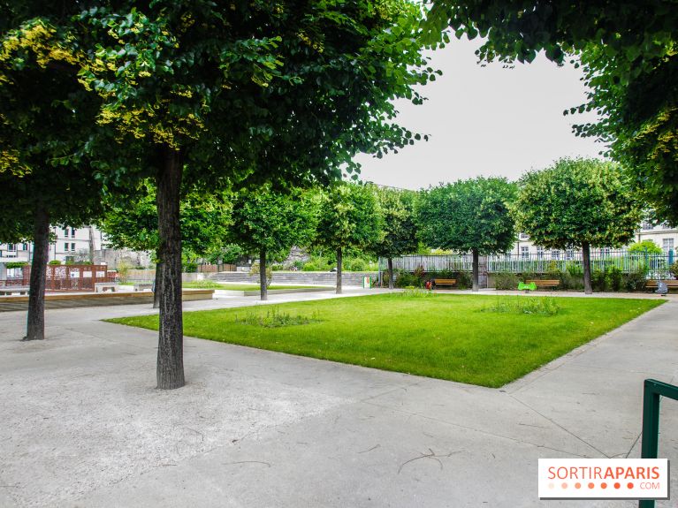 Le jardin des Arts-Albert Schweitzer à Paris, les photos