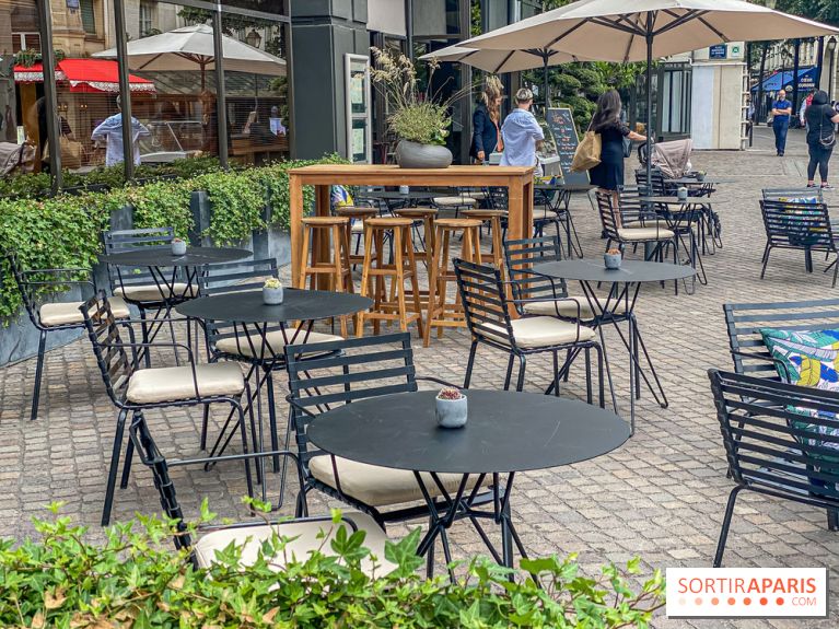 Terrasses du Novotel Paris les Halles, Jardin Privé