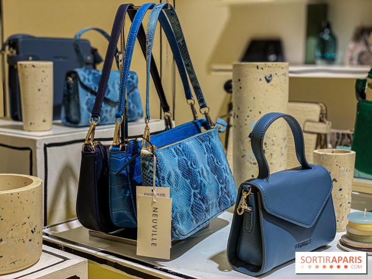 Neuville la marque belge de sacs débarque au Bon Marché 