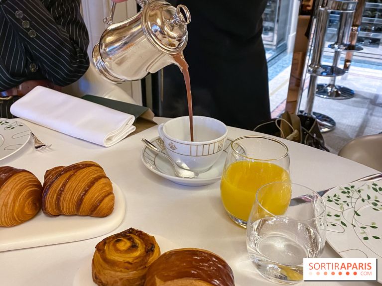 Le petit-déjeuner du Meurice Paris avec les viennoiseries de Cédric Grolet