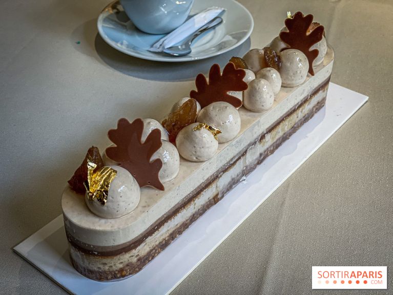 Photos : Bûches et créations de Noël Dalloyau 2020