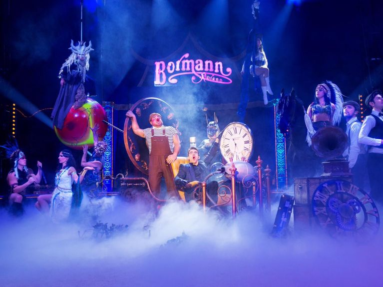 Voyage dans le temps, le spectacle du Cirque Bormann