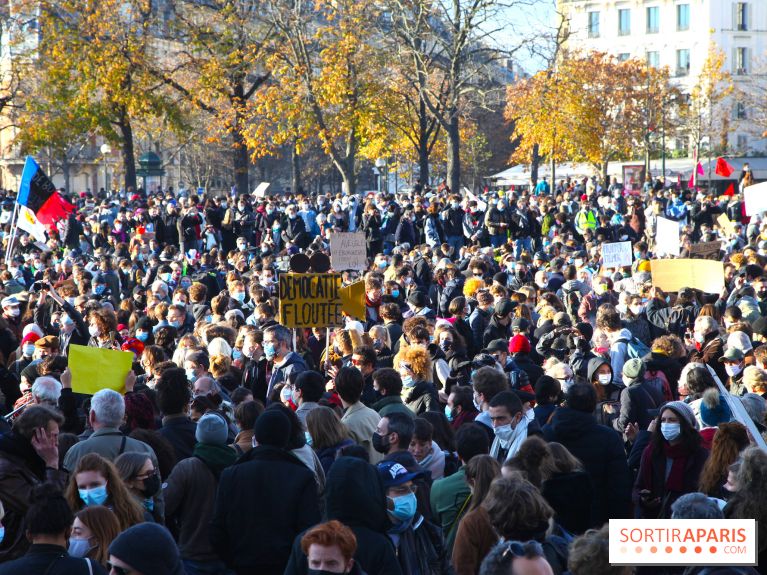 Sécurité Globale : Manifestation Trocadéro 