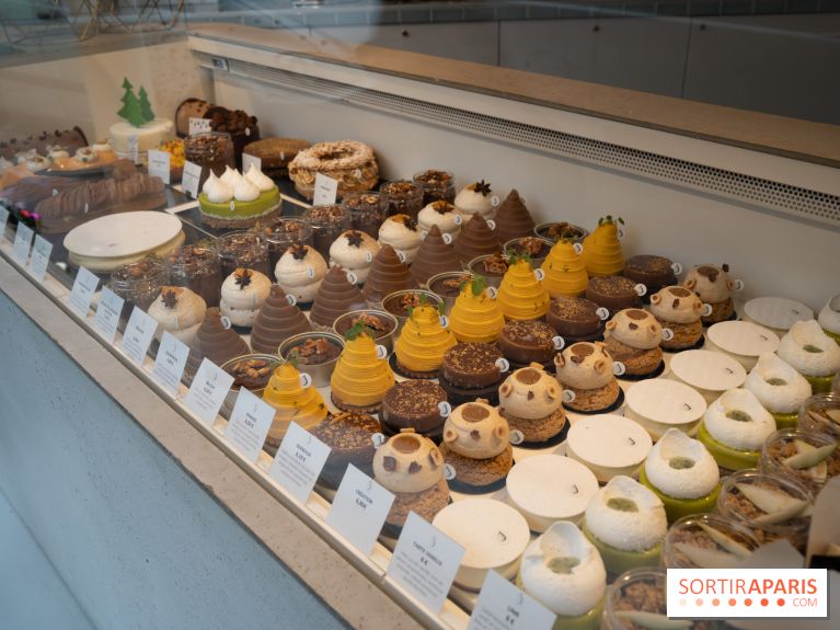 Photos : Les Bûches de Noël de Yann Menguy à la Goutte d'Or Pâtisserie 2020