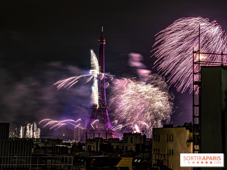 Photos feu d'artifice Paris 2021