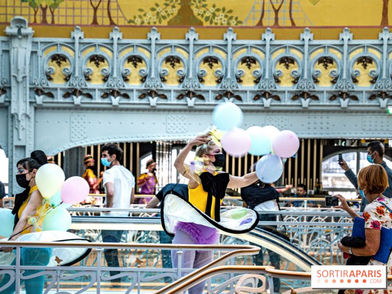 Paris Pétille à la Samaritaine pour les 151 ans 
