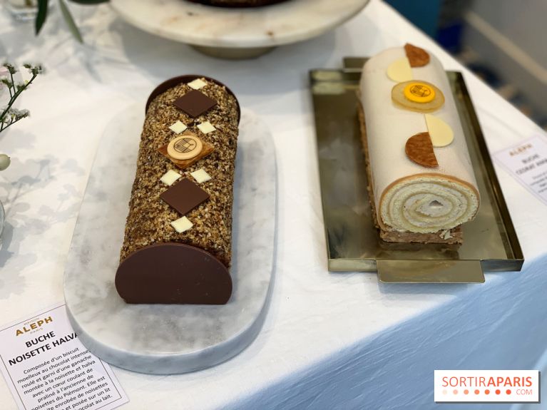 Bûches de Noël 2021 Maison Aleph