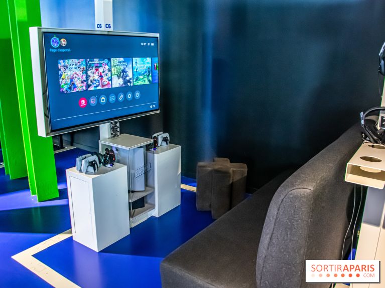 ESpot, le concept store dédié au gaming à deux pas du Louvre