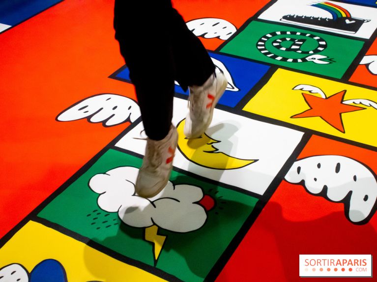 Castelbajac à la Galerie des Enfants du Centre Pompidou