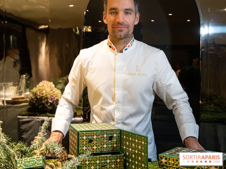 Photos : Bûche de Noël 2021 et Galette 2022 de Ladurée par Julien Alvarez