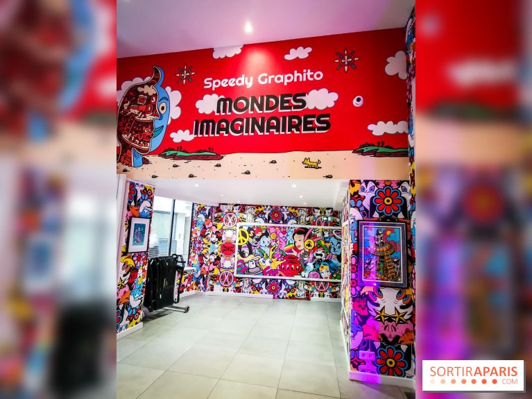Les Mondes imaginaires de Speedy Graphito, nos photos de l'exposition immersive du Musée en Herbe
