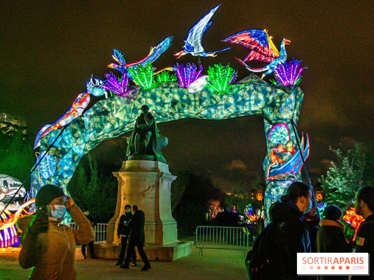 Festival des lumières du Jardin des Plantes 2021, l'Evolution en voie d'illumination - nos photos