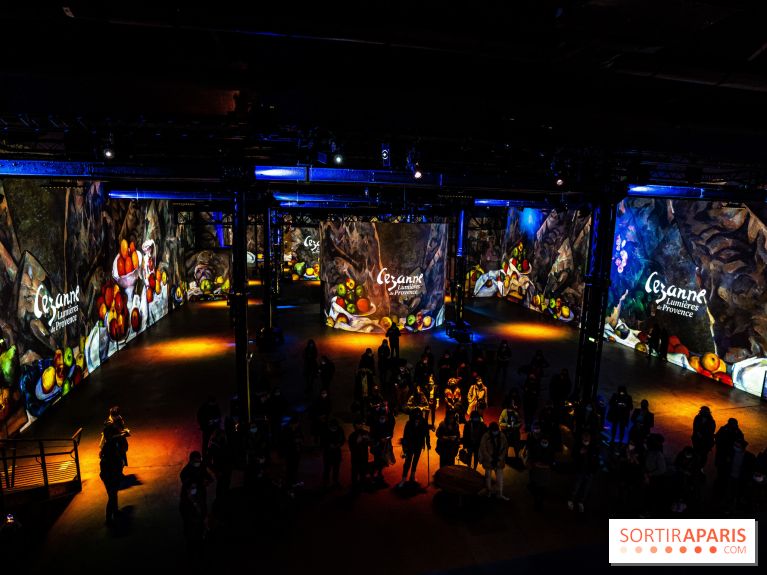 Exposition Cézanne à l’Atelier des Lumières 