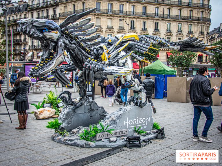 Horizon Forbidden West : l'exposition dans le métro parisien - nos photos