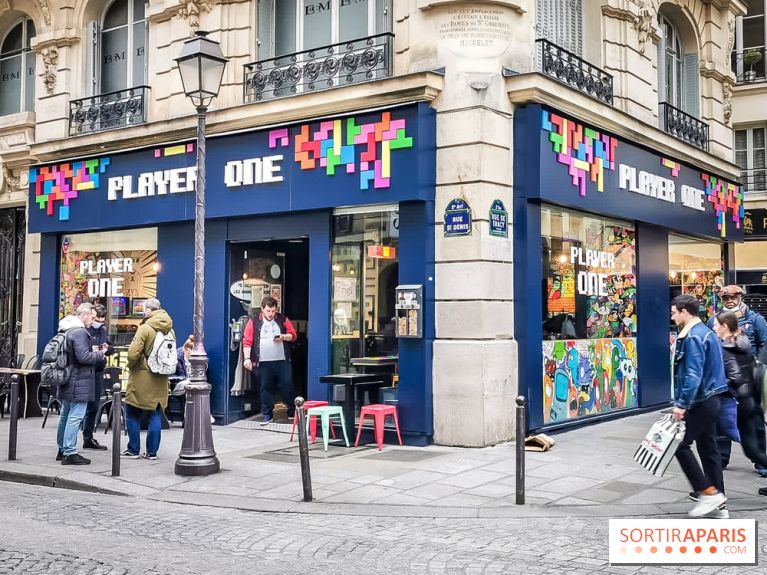 Player One, le bar rétrogaming ultra ludique du quartier des Halles à Paris