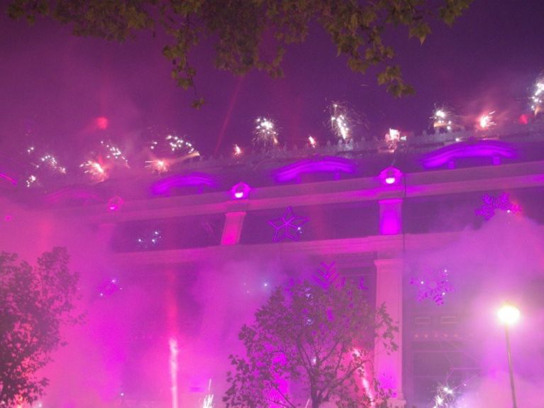 Illumination du Printemps Haussmann : Noël 2009