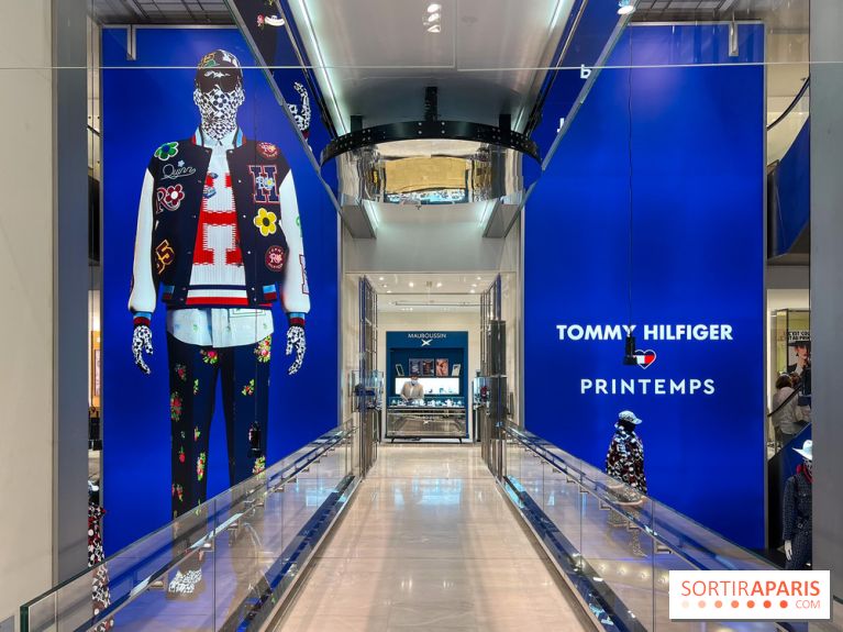 Pop up Tommy Hilfiger x Richard Quinn au Printemps Haussmann