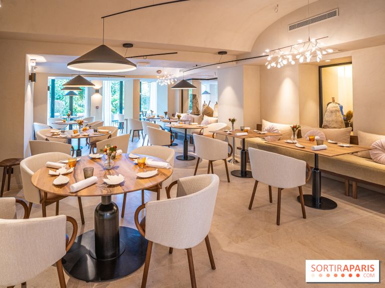 Le Corot restaurant étoilé des Etangs de Corot, les photos du lieu rénové et ses menus