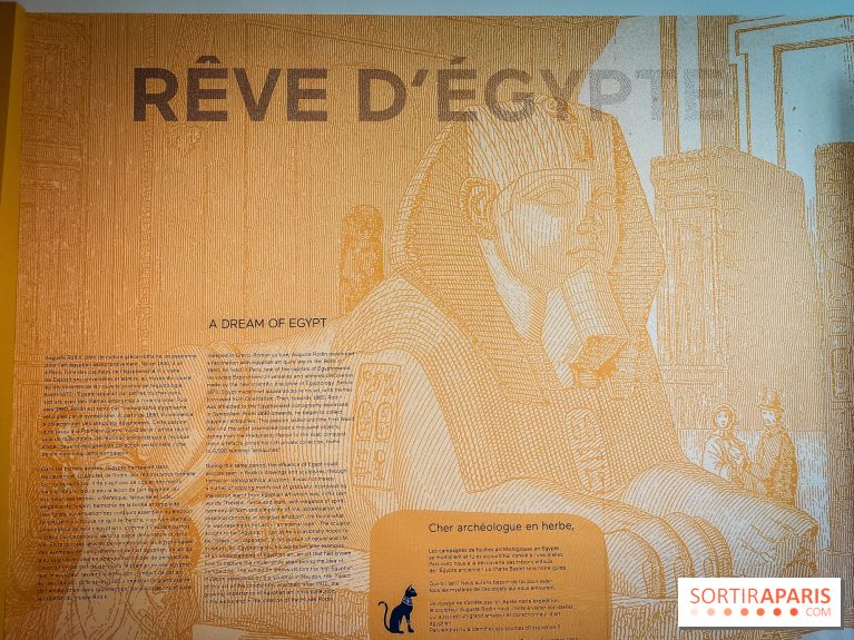 Rêve d'Egypte, l'exposition qui nous fait voyager au musée Rodin - nos photos