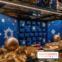 Bûche de Noël Ladurée 2022 - calendrier de l'avent