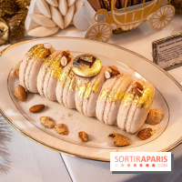 Bûche de Noël Ladurée 2022 - créations de Noël