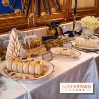 Bûche de Noël Ladurée 2022 - créations de Noël