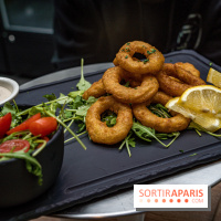 La Vela, le restaurant italien - méditerranéen de Boulogne - calamar frit