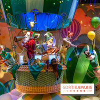 Vitrines de Noël du Printemps 2022, l’inauguration avec Naomie Campbell et Isabelle Huppert