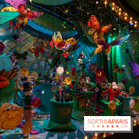 Vitrines de Noël du Printemps 2022, l’inauguration avec Naomie Campbell et Isabelle Huppert